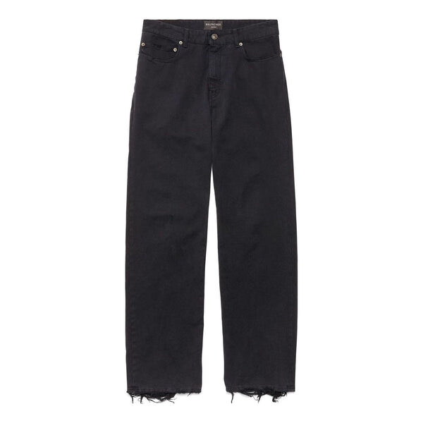 

Брюки medium fit pants 'black' Balenciaga, черный