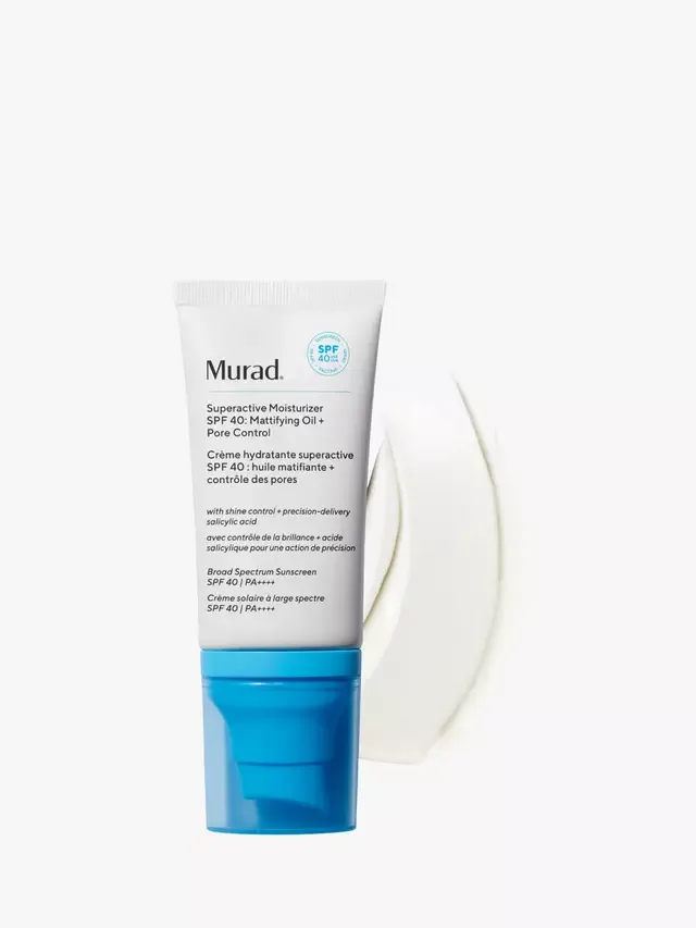 Тоник Murad — Суперактивный увлажняющий SPF 40 с матирующим маслом и контролем пор, 50 мл
