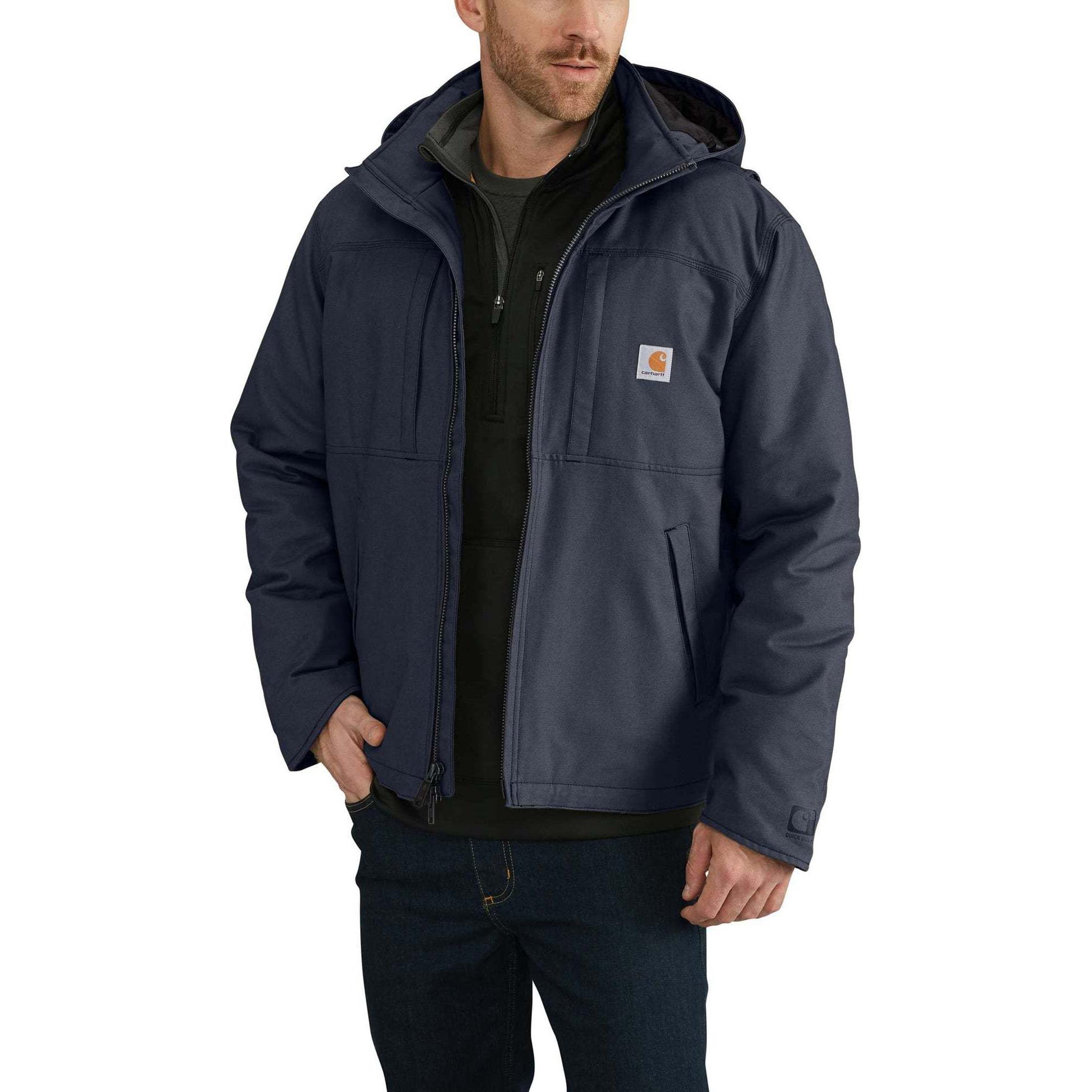 

Полноразмерная куртка Full Swing Loose Fit Quick Duck для мужчин Carhartt, синий