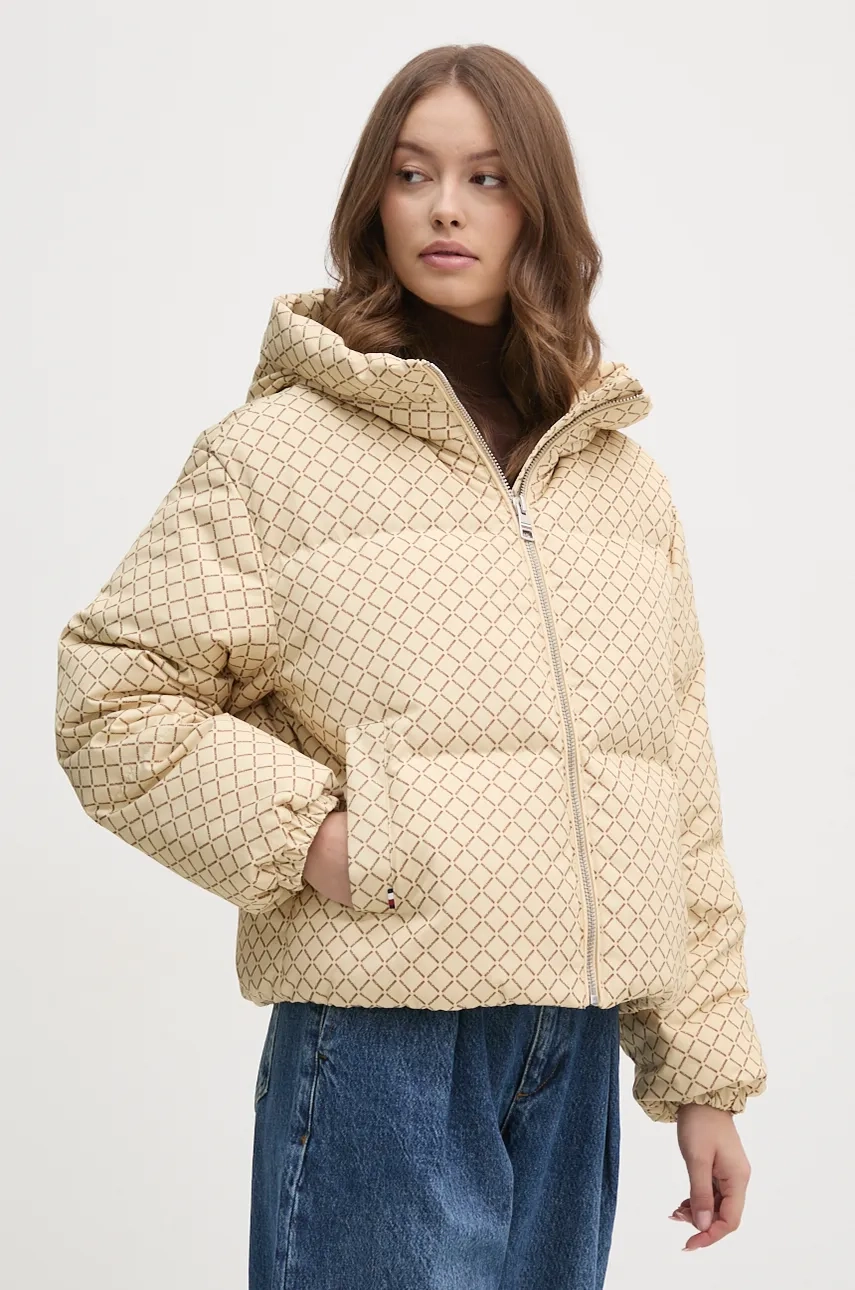 

Пуховик Tommy Hilfiger, желтый