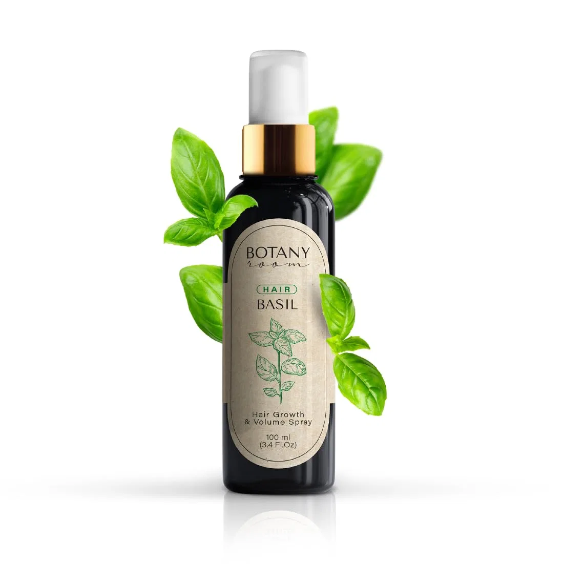Спрей для волос 'Hair Basil' с витаминами B12 и C, 200 мл Botanyroom