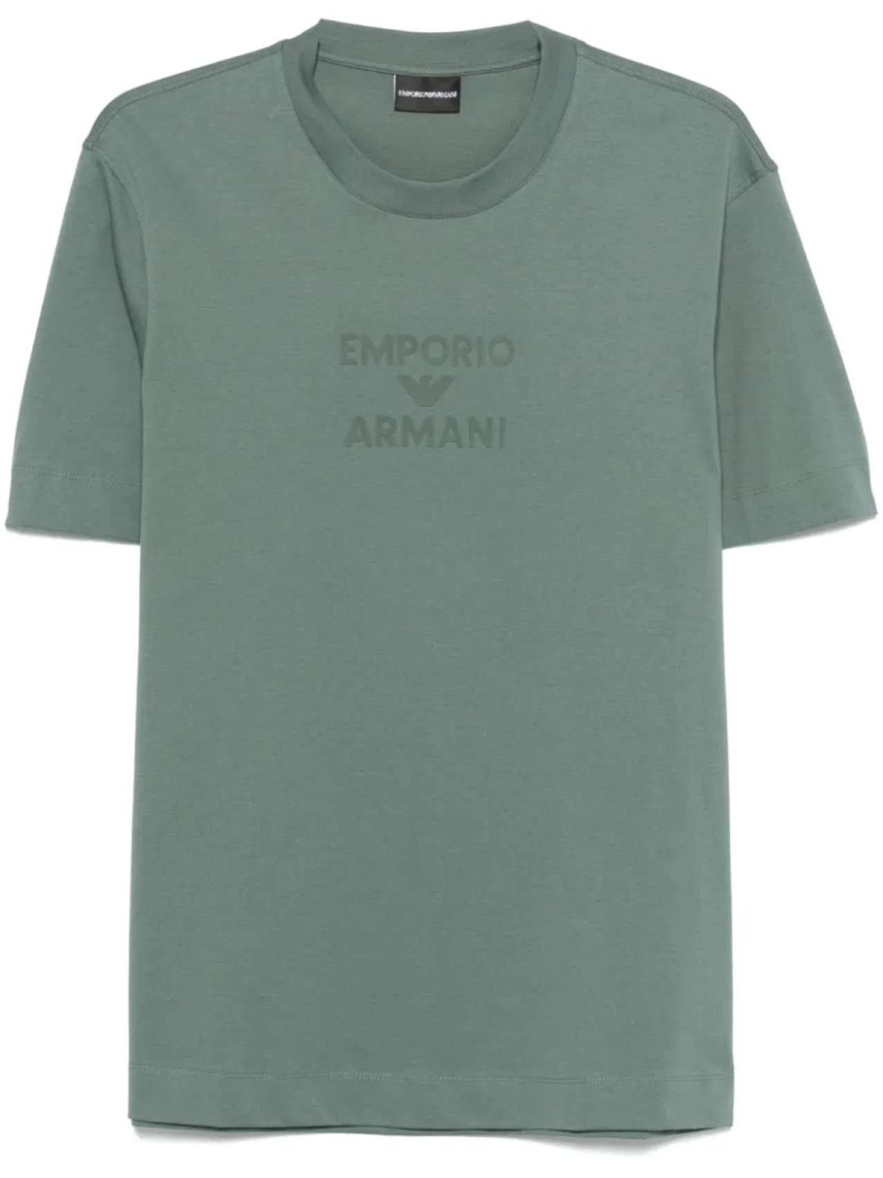 

Футболка с логотипом Emporio Armani, зеленый