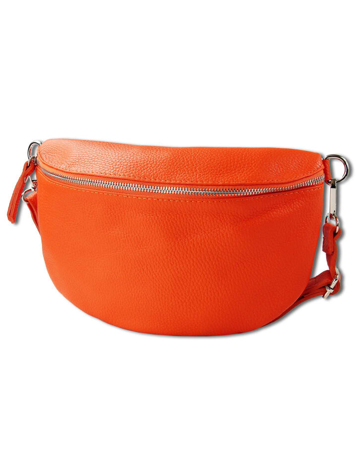 

Наплечная сумка Toscanto Gürteltasche Leder orange ca. 29cm
