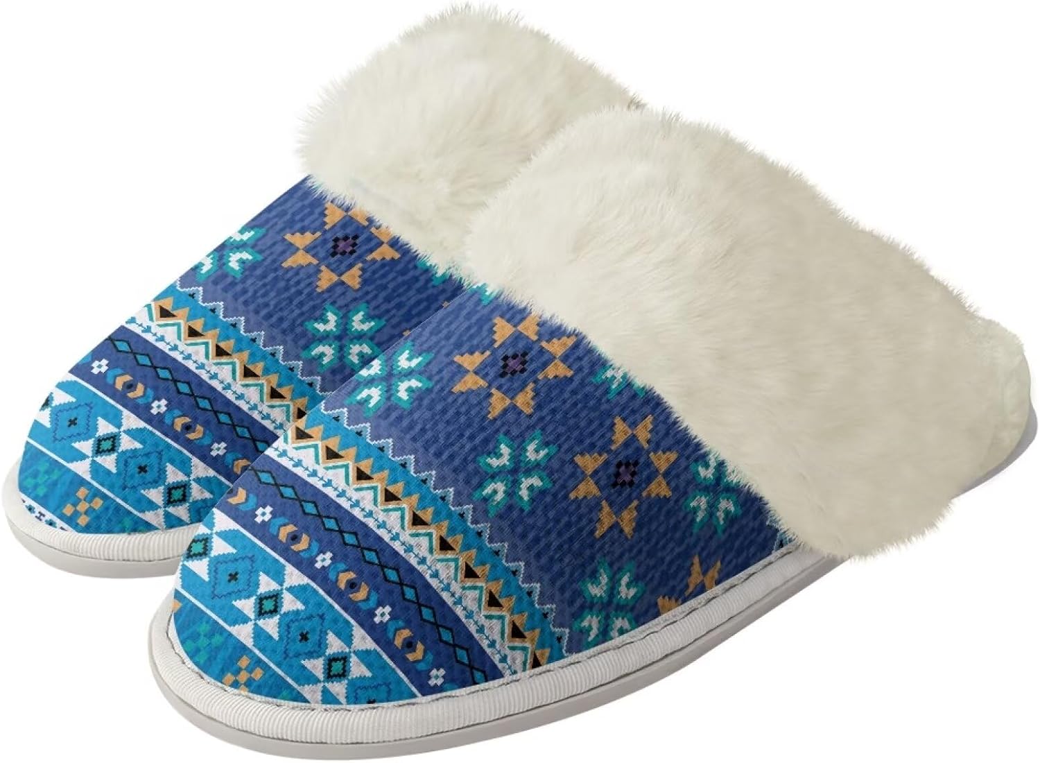 

Тапочки Watdotory для женщин и мужчин, удобные, легкие, зимние, теплые домашние тапочки унисекс, с нескользящей плюшевой подошвой, для ванной, отеля и дома, с резиновой подошвой, синий