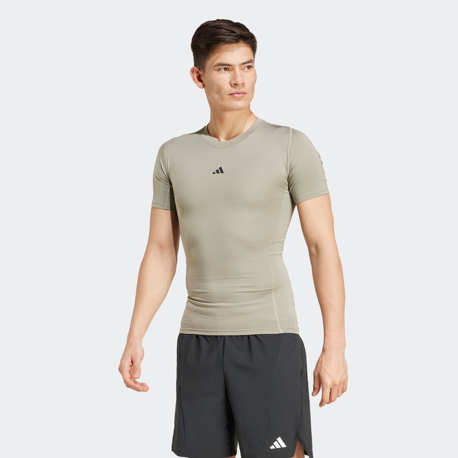 Классическая футболка ADIDAS PERFORMANCE Shirt, хаки — фото 2