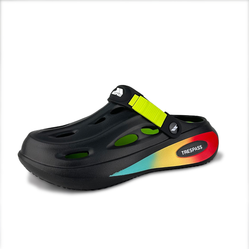 

TRESPASS Клоги мужские черные, цвет Black