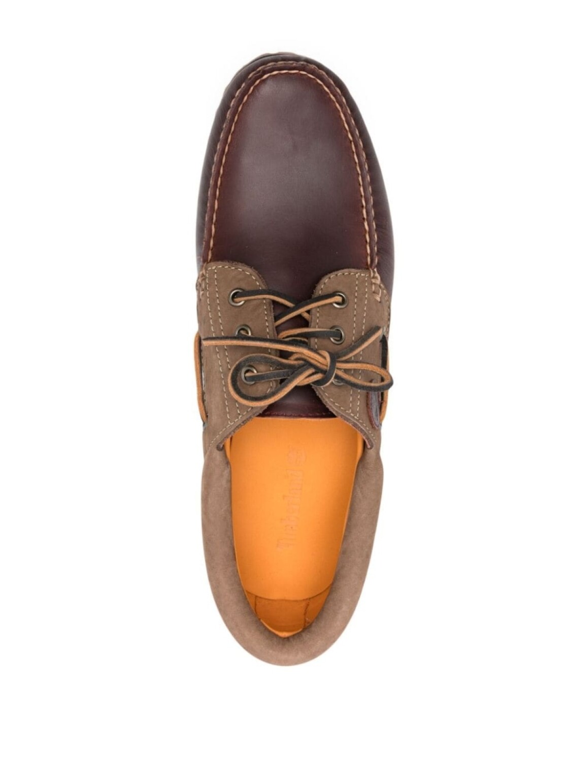 Мужские ботинки Timberland Authentic со шнуровкой спереди, коричневый — фото 4