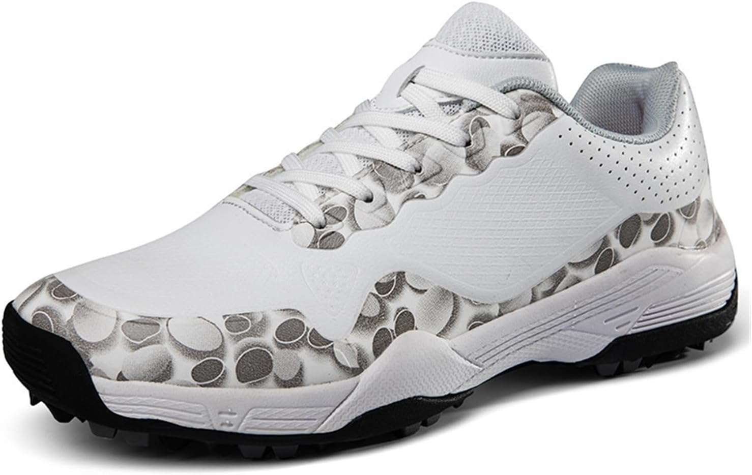 

Женские спортивные гольф-туфли универсального типа, водонепроницаемые, противоскользящие, без шипов, для гольфа, для прогулок на открытом воздухе Generic, белый