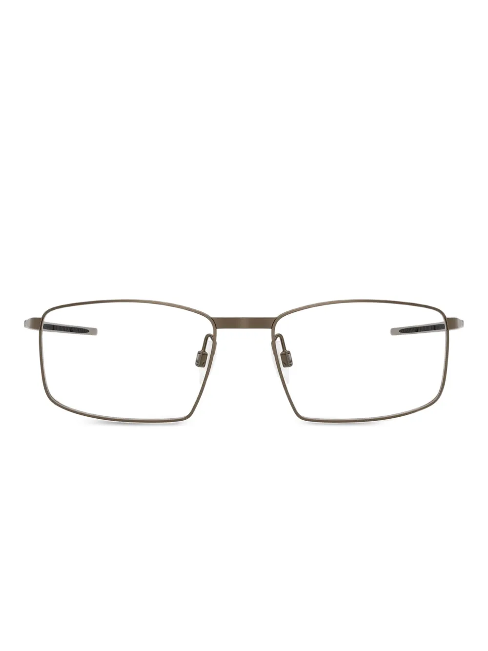 

Очки Burrow в прямоугольной оправе Oakley, серый