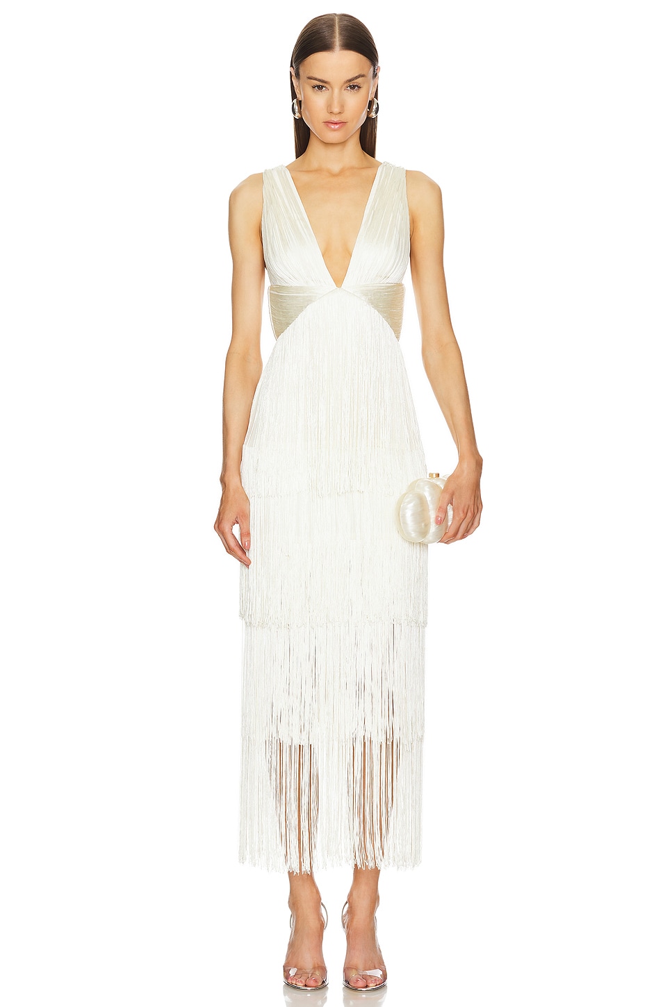 

Платье макси от x revolve skylar Michael Costello, белый