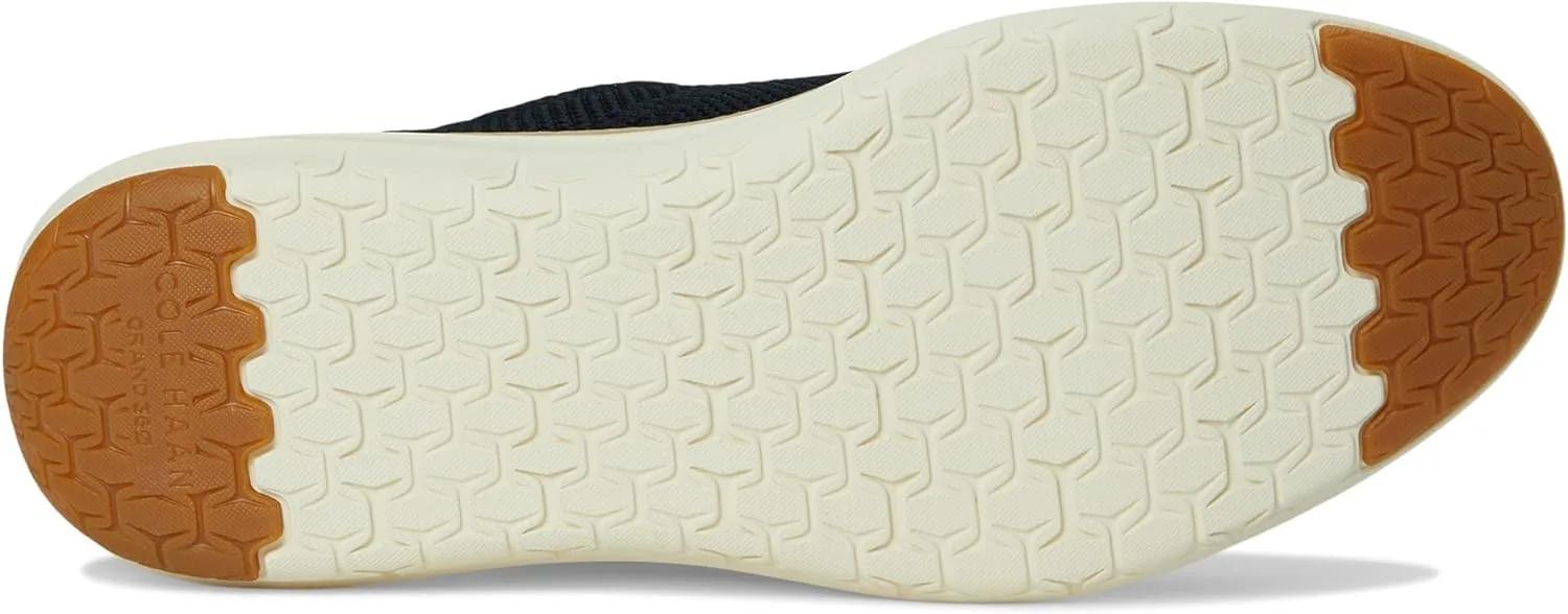 Мужские вязаные оксфорды Cole Haan Grand Remix, черный/слоновая кость — фото 3