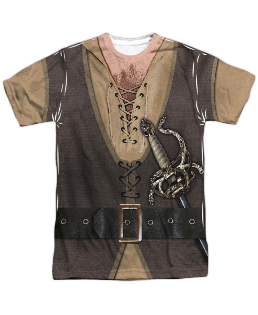 

Мужская футболка с коротким рукавом из полиэстера с изображением костюма Монтойи Princess Bride, White, Белый, Мужская футболка с коротким рукавом из полиэстера с изображением костюма Монтойи Princess Bride, White