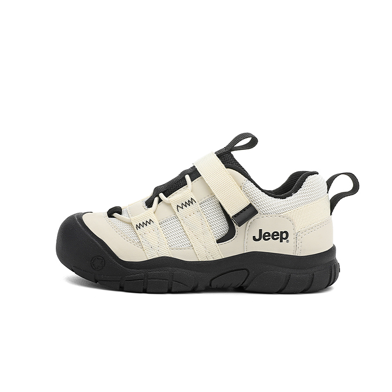 

Anti Kick, Abrasion Resistant и Breathable низкие детские кроссовки для бега Teenagers Jeep, экрю