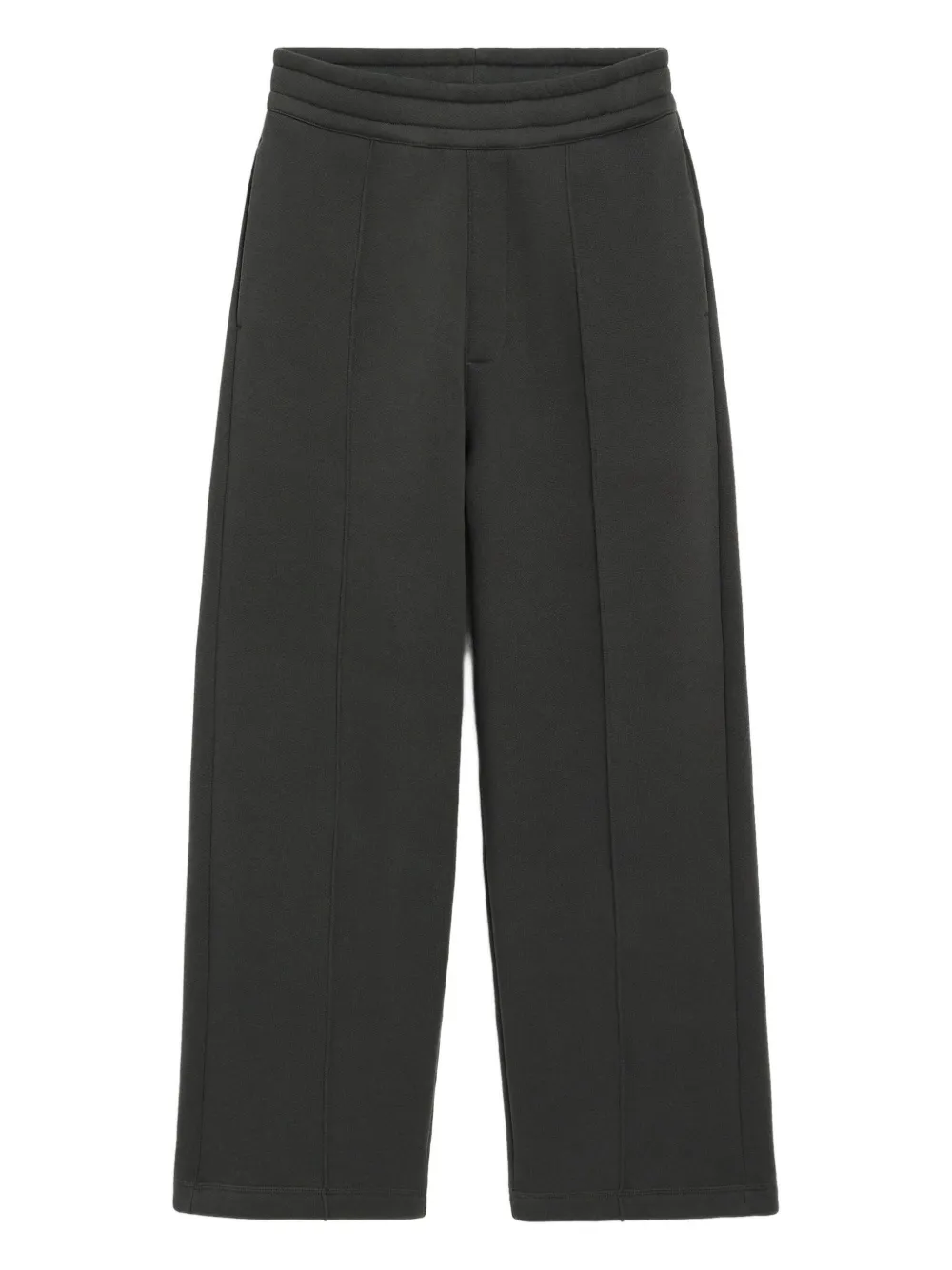 

Флисовые брюки с тиснением Ami Paris, серый