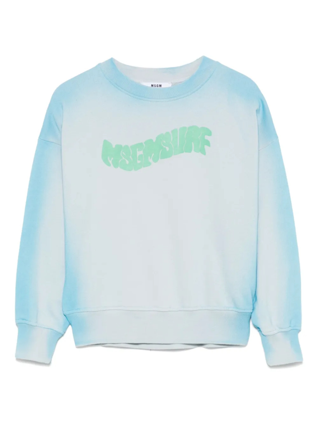 

MSGM Kids толстовка с логотипом, синий