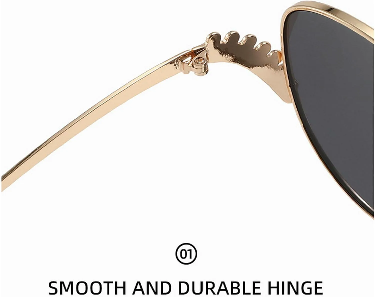 

Ретро-солнцезащитные очки «кошачий глаз» для женщин, модные овальные солнцезащитные очки в стиле 90-х, защита от УФ-излучения, металлическая оправа mincl, C5