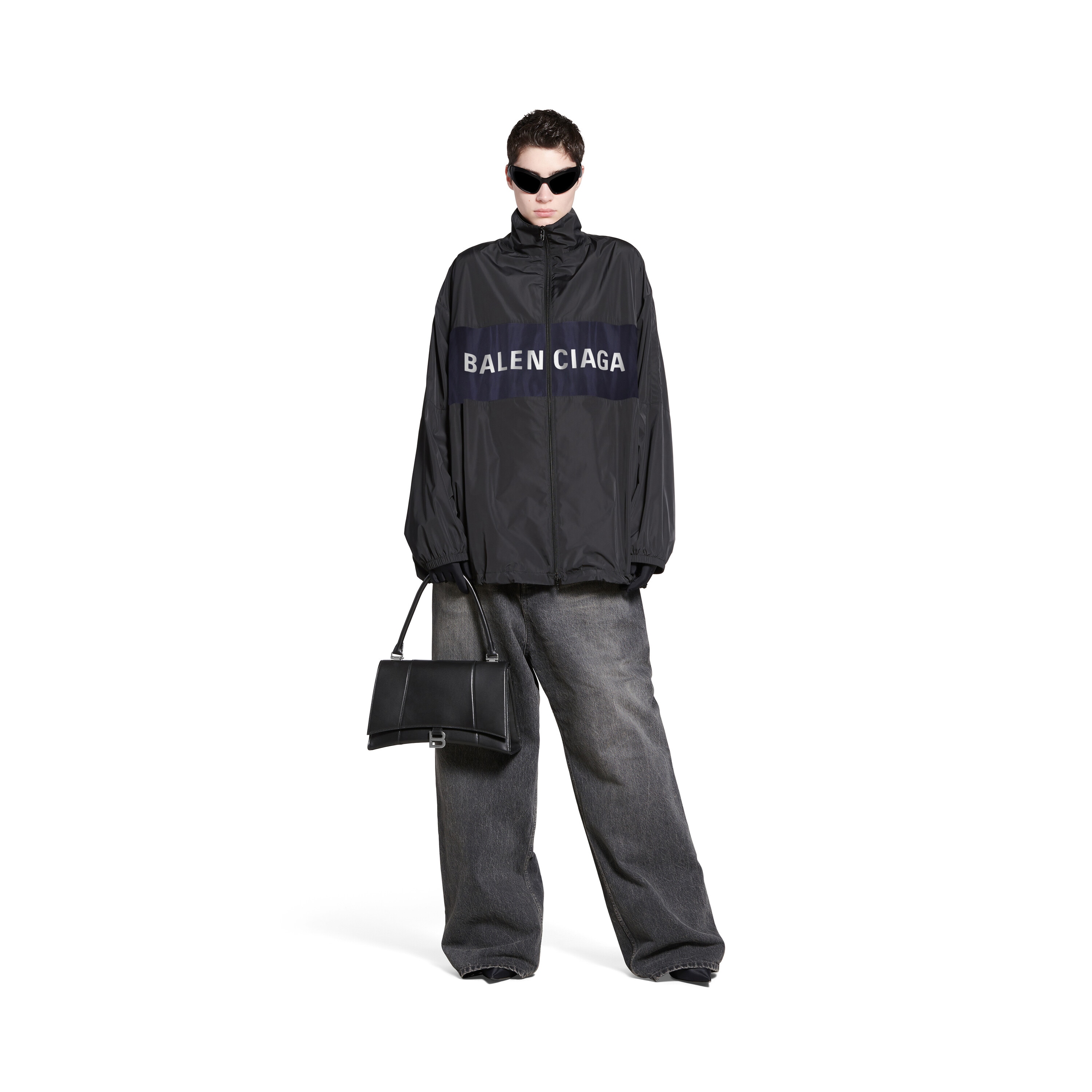 

Куртка Balenciaga на молнии, черный