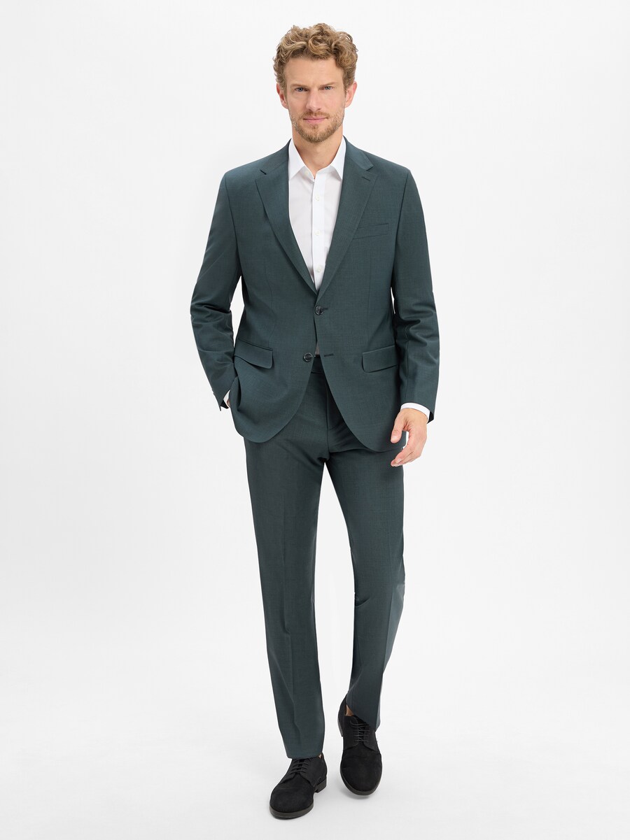 

Деловой пиджак прямого кроя HECHTER PARIS, Petrol