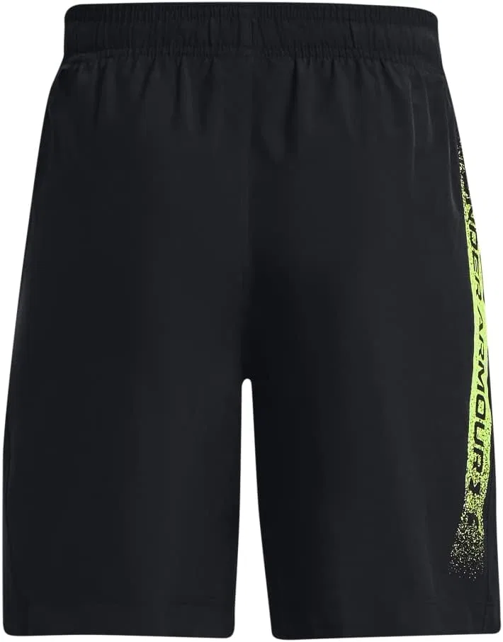 Детские шорты Under Armour с графическим принтом, Black (001)/Black — фото 3