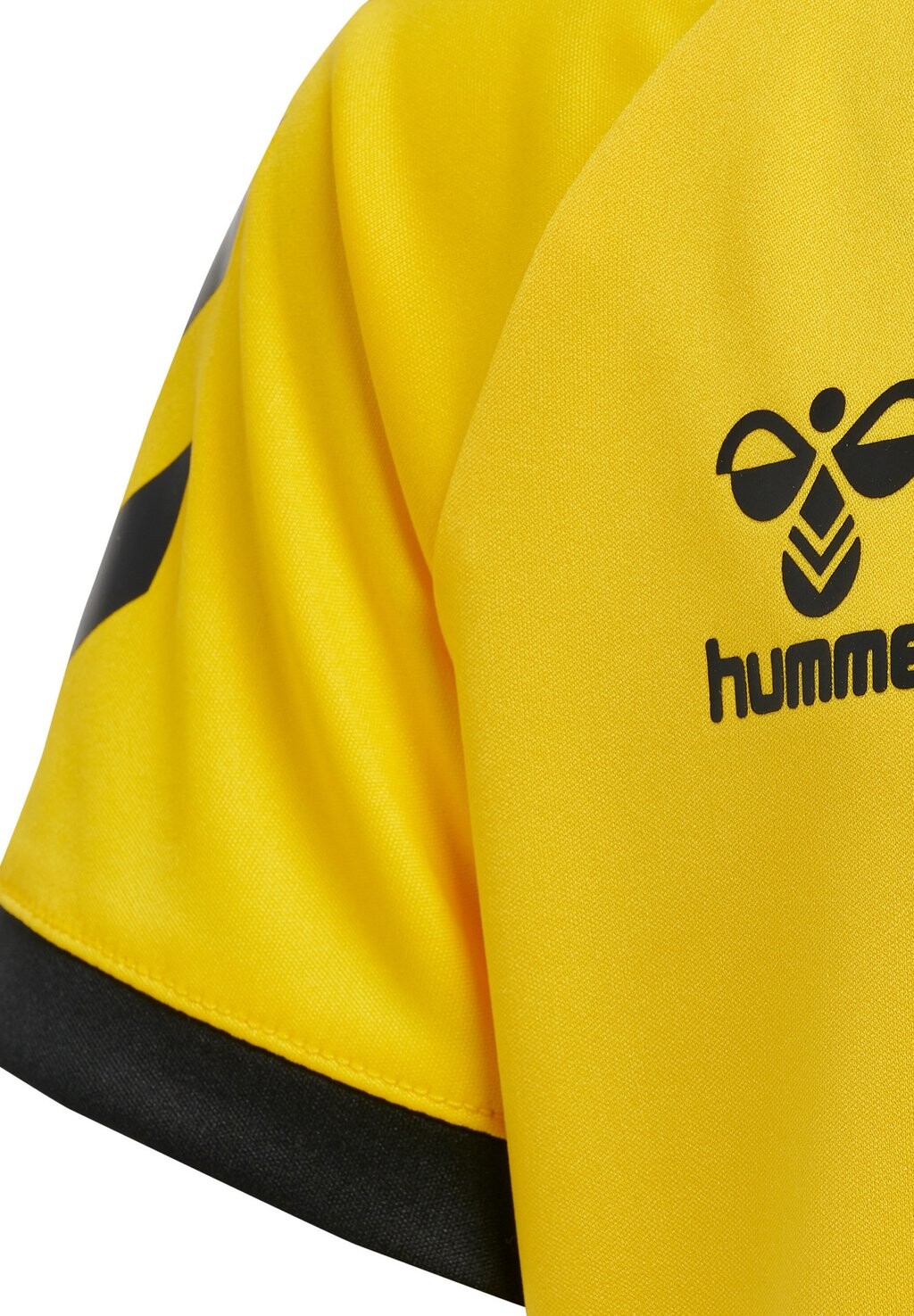 Футболка с принтом HMLCORE VOLLEY TEE KIDS Hummel, цвет blazing yellow — фото 3