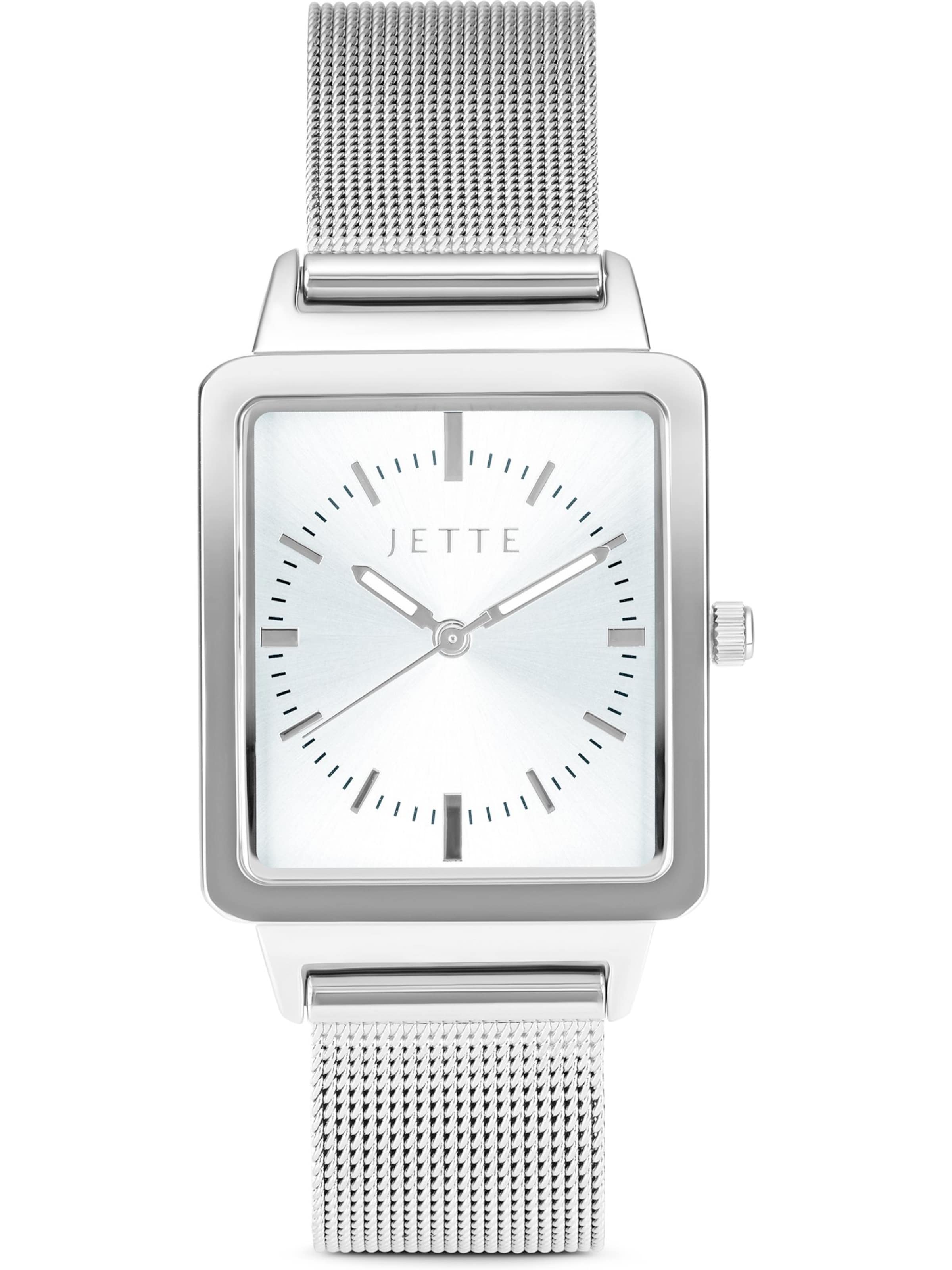

JETTE Серебряные аналоговые часы
