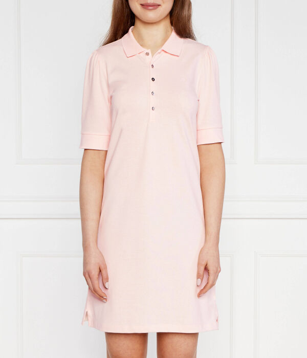 

Платье-Шлейф-Короткий рукав-повседневный Lauren Ralph Lauren, красный