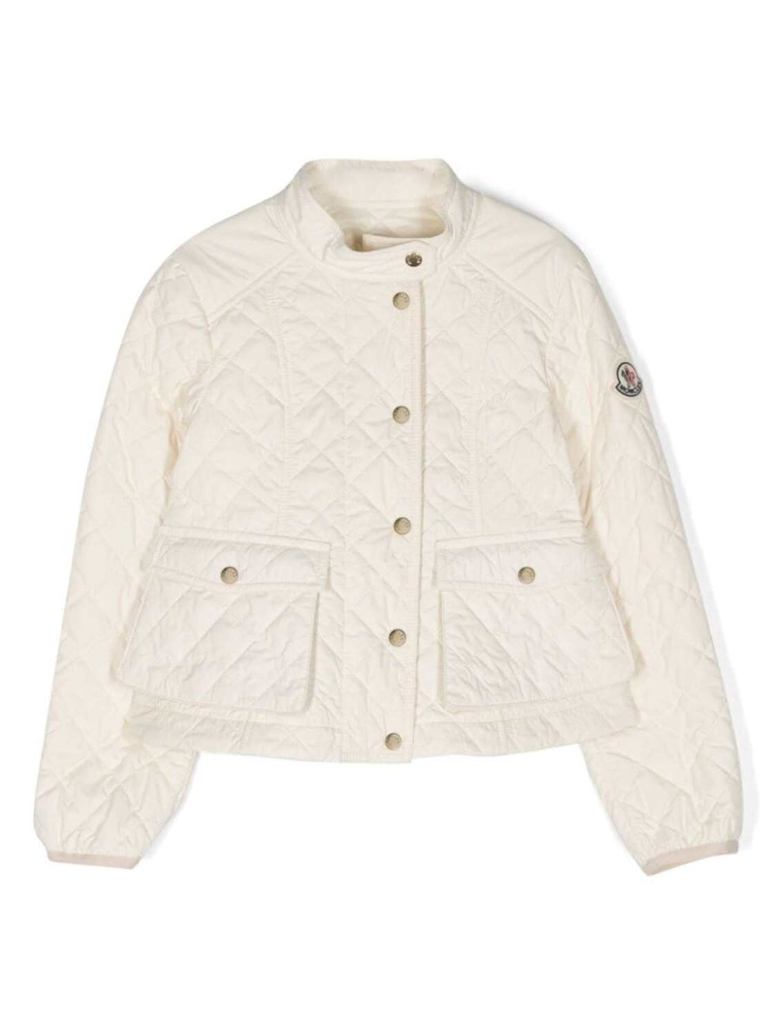 

Moncler Enfant дутый жилет Kamaria, нейтральный цвет