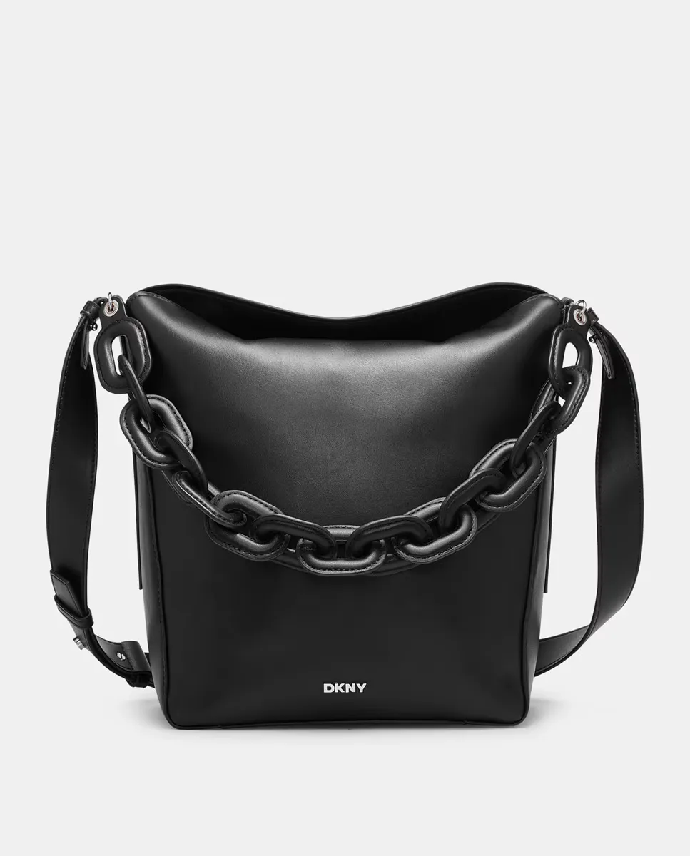 

Сумка через плечо Aspen с длинной ручкой и застежкой-молнией DKNY, черный