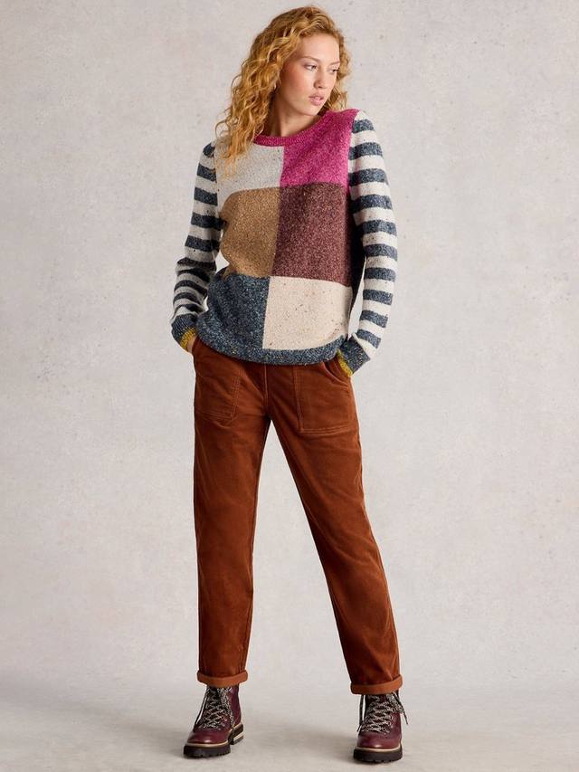 

Брюки Twister из вельвета White Stuff, Brown