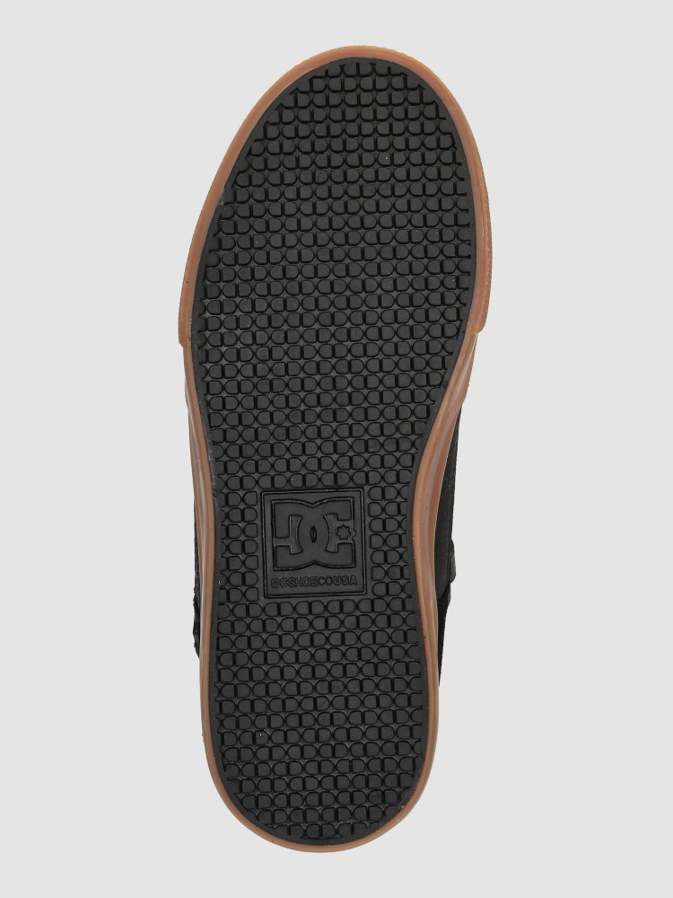 Кеды DC Pure High-Top EV Kids Skateschuhe, black/gum — фото 3