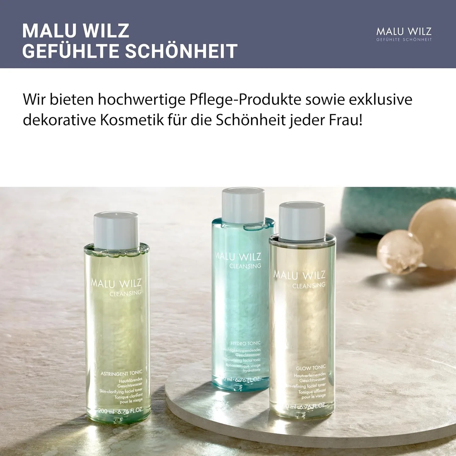 Тоник Malu Wilz — Тонизирующий для лица Glow Tonic — фото 2
