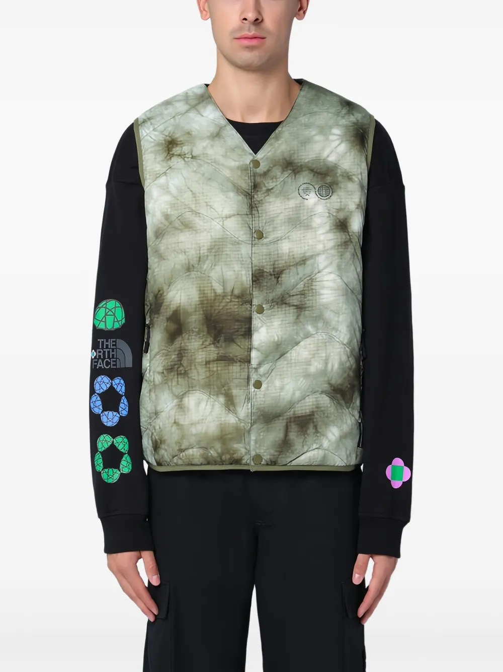 

Стеганый жилет Purple Mountain Observatory, зеленый