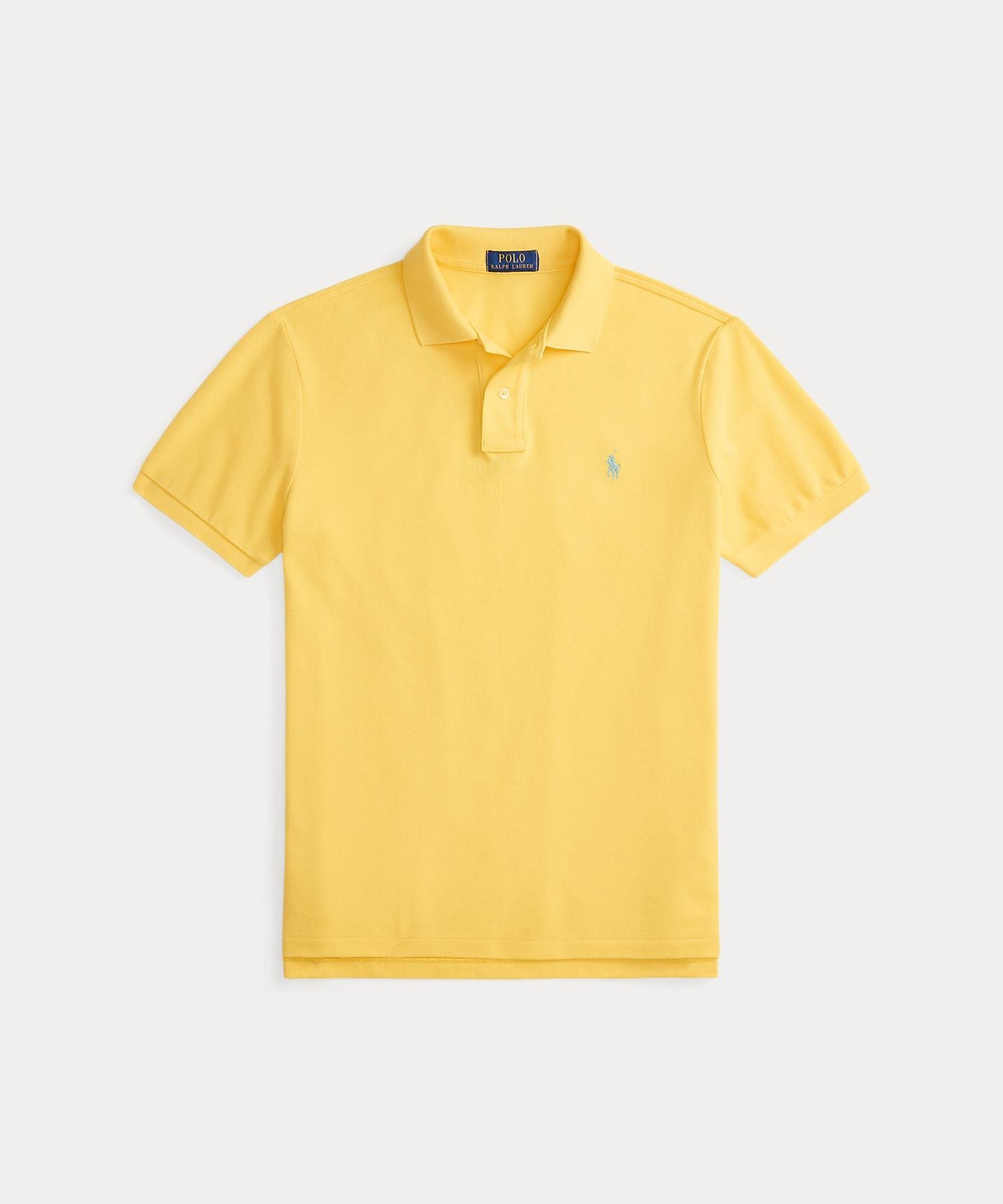 Культовая сетчатая рубашка поло Polo Ralph Lauren, 700 Yellow