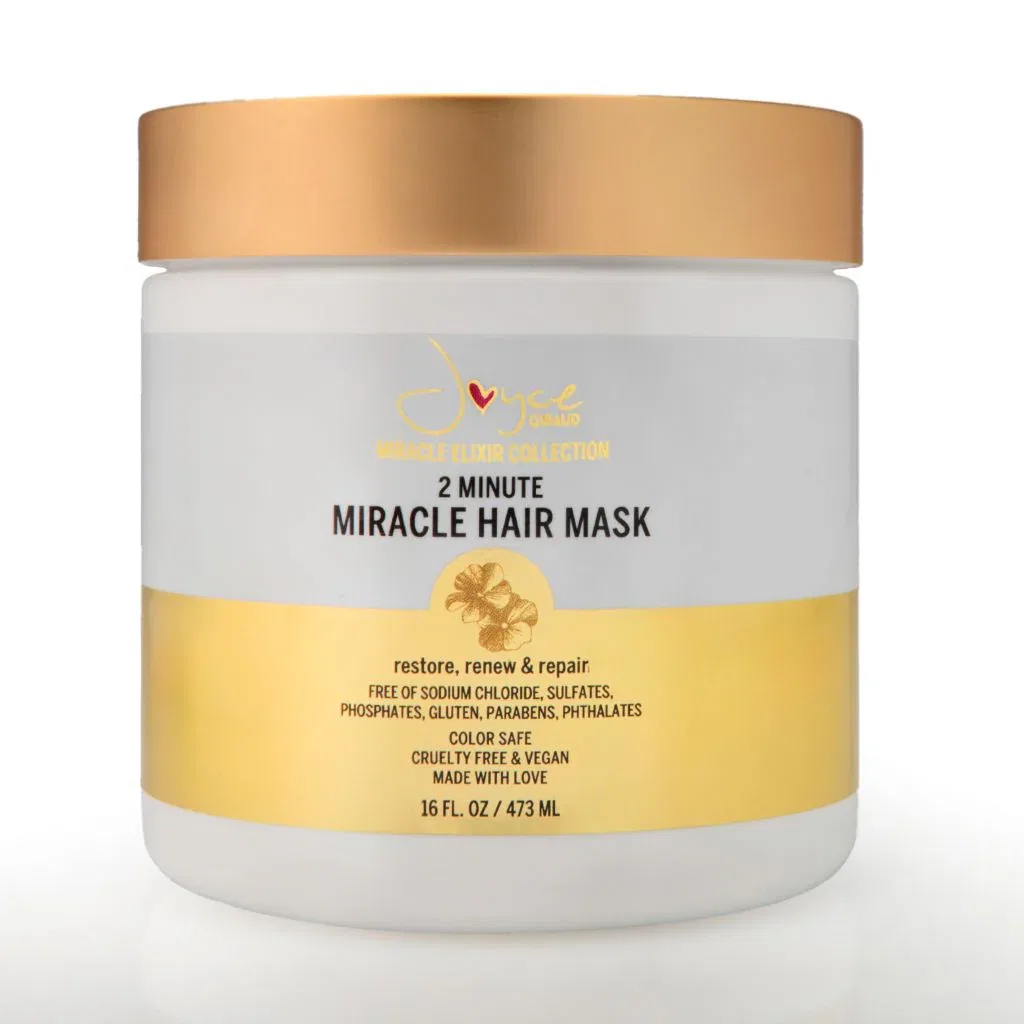 Маска для волос Joyce Giraud Jumbo Size 2-Minute Miracle Hair Mask 16 унций (454 г), белый