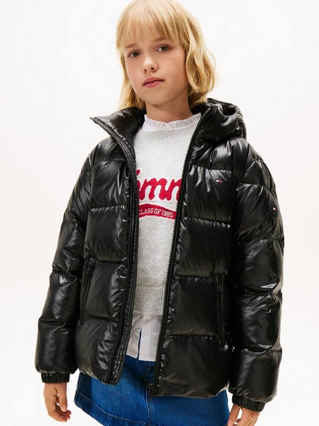 

Детская утеплённая пуховая куртка Tommy Hilfiger, Black