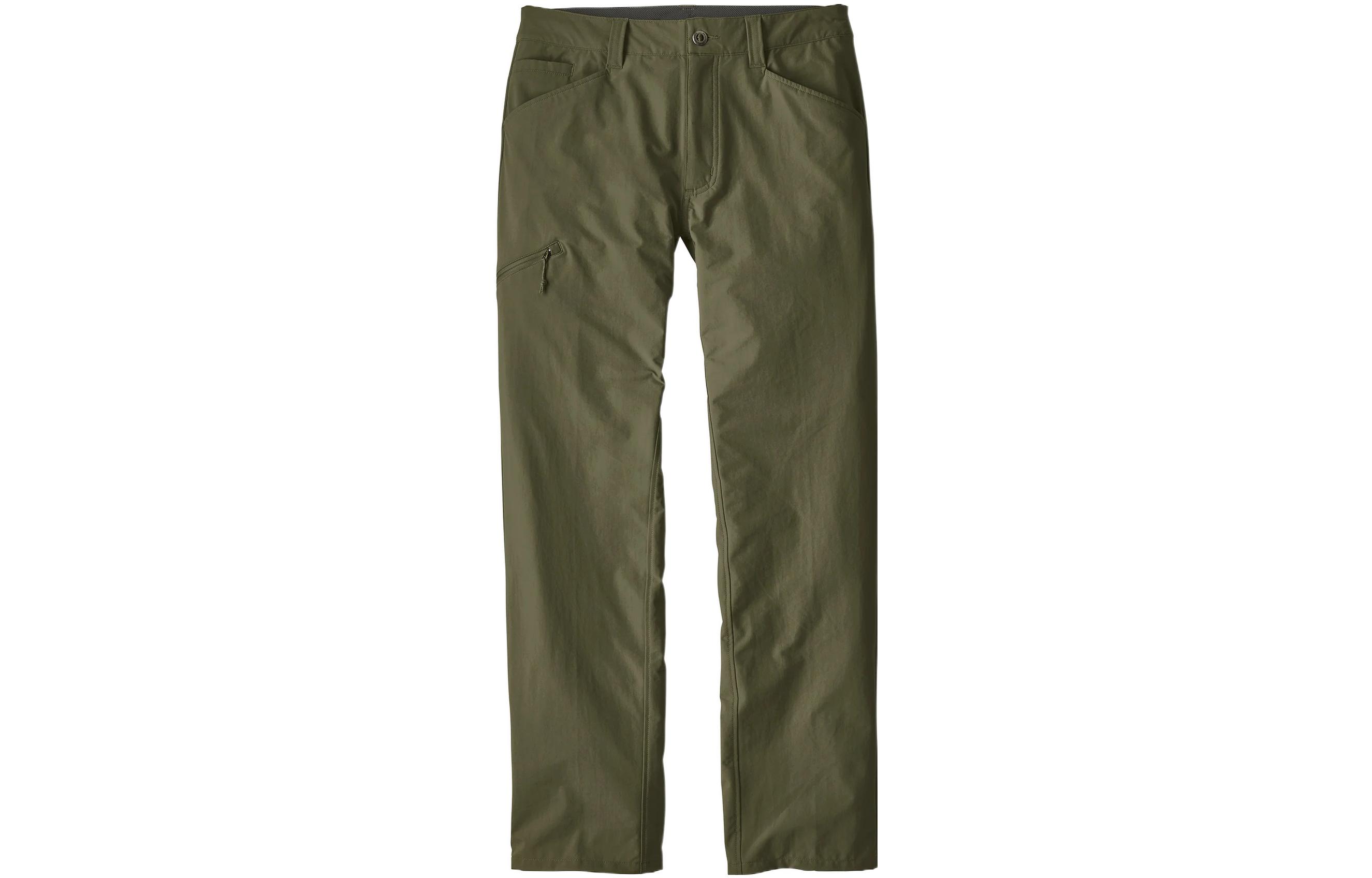 

Мужские повседневные брюки Quandary, средней прямой посадки Patagonia, зеленый/indg