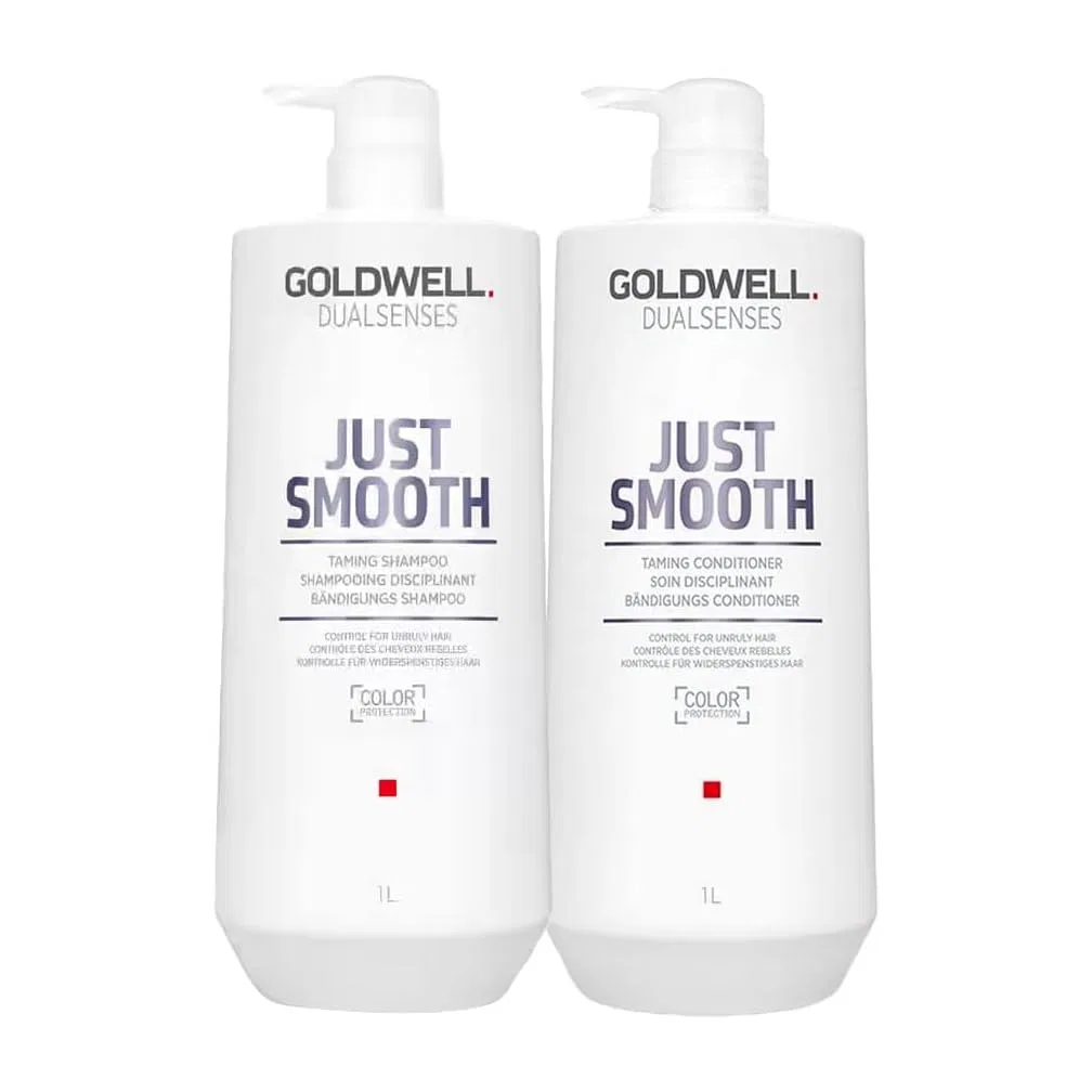 Разглаживающий шампунь и кондиционер «Dualsenses Just Smooth» от Goldwell