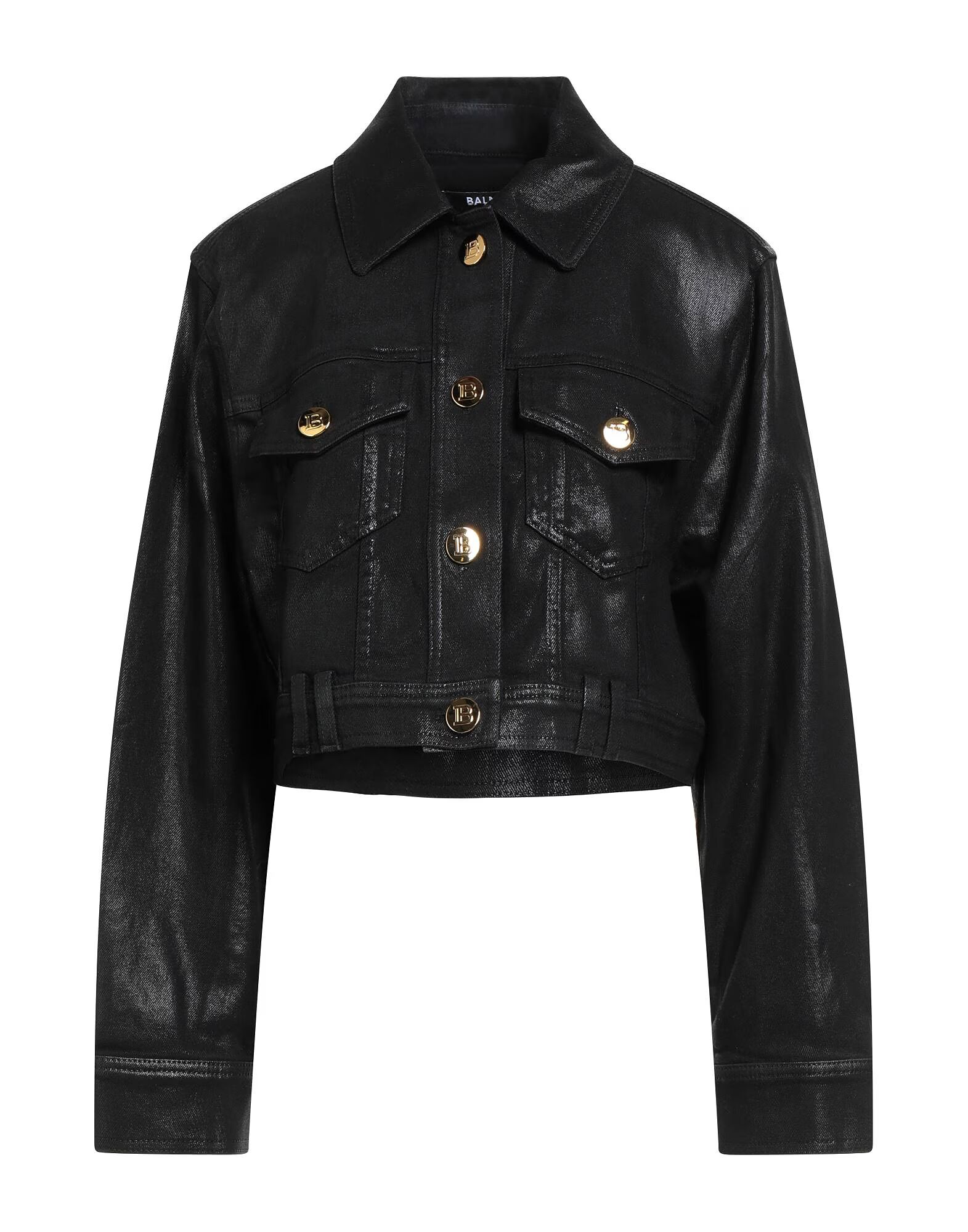 

Джинсовая куртка Balmain, черный