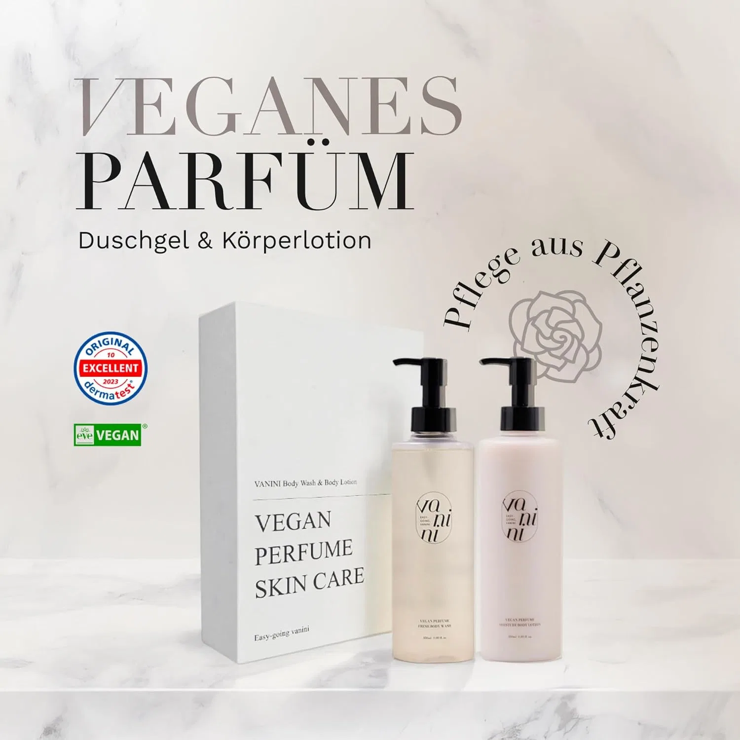 Мягкий отшелушивающий гель для душа VANINI Fresh с центеллой азиатской, 350 мл Vanini — фото 2
