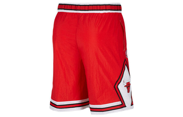Шорты chicago bulls courtside heritage nba casual sports logo print basketball shorts red Nike, мульитколор — фото 2