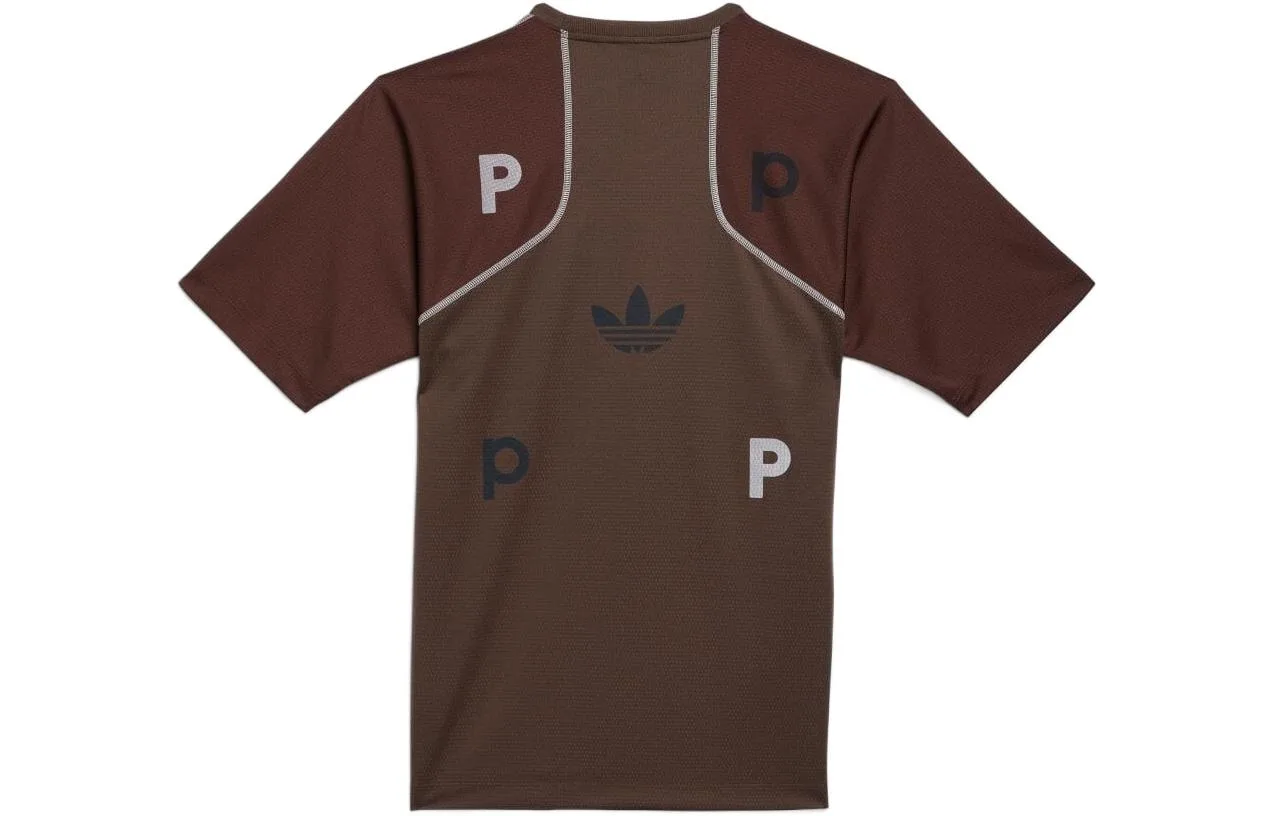 Adidas Originals Футболка Trading Company Tech Unisex Umber — фото 3