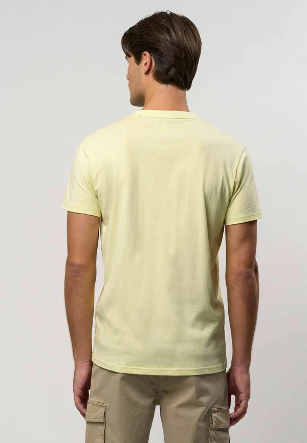 Базовая футболка umcem U.S. Polo Assn., Wax Yellow — фото 4