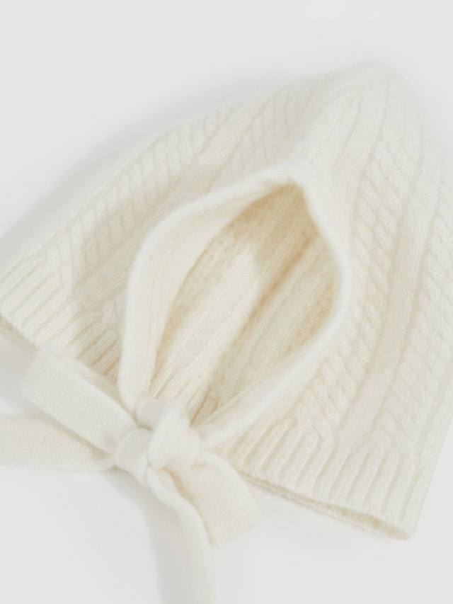 

Детская шапочка Storm из чистого кашемира Reiss, Ivory