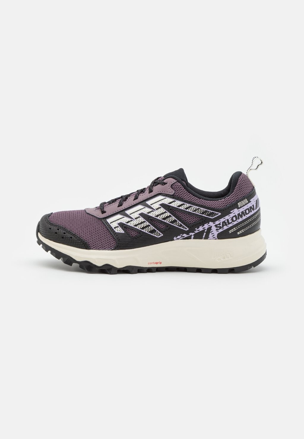 

Кроссовки Salomon, цвет moonscape/black/pastel lilac