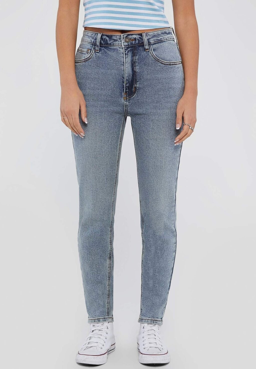 

Джинсы облегающего кроя HIGH WAIST Guess, синий