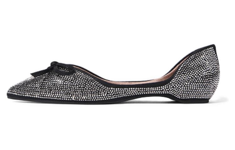 

Туфли женские повседневные Women's Casual Shoes Women's Low-Top Black Cameido