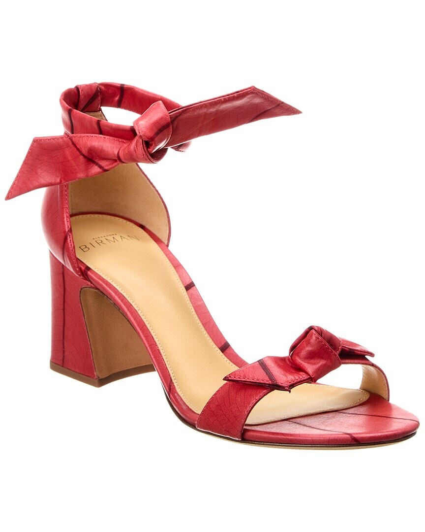 

Сандалии Alexandre Birman Clarita Curve Beleaf 60, красный