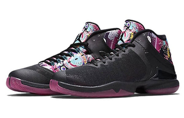 Кроссовки super fly 4 po cny Air Jordan, черный — фото 3