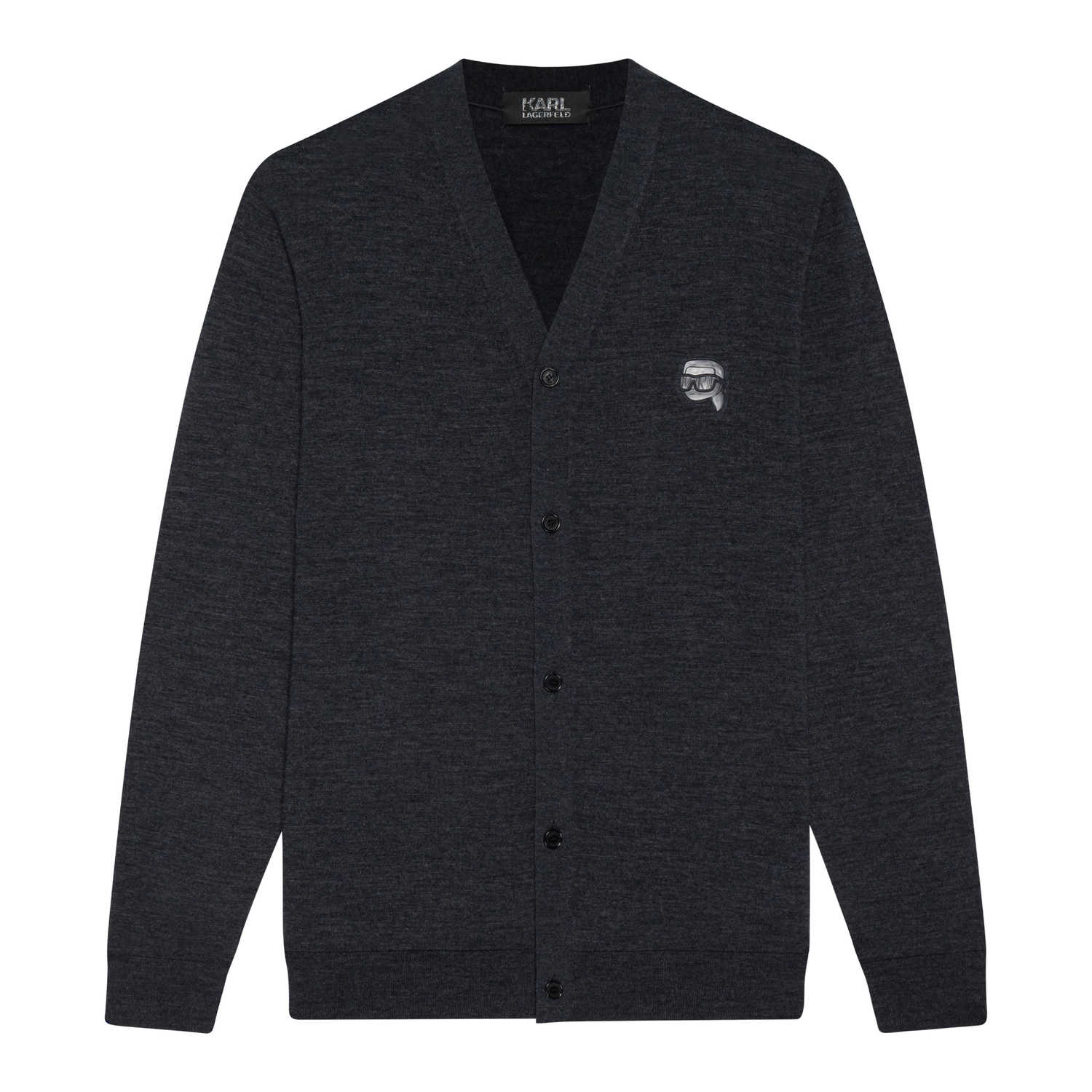 

KARL LAGERFELD FW25 вязаный свитер Unisex KARL LAGERFELD / Karl Lagerfeld Jeans, серый