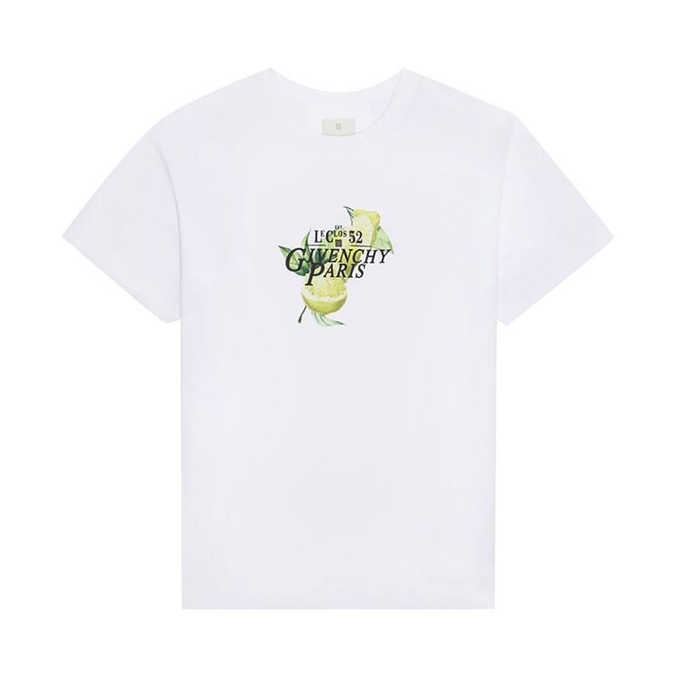 

Футболка Givenchy Logo Printed T-Shirt White, белый
